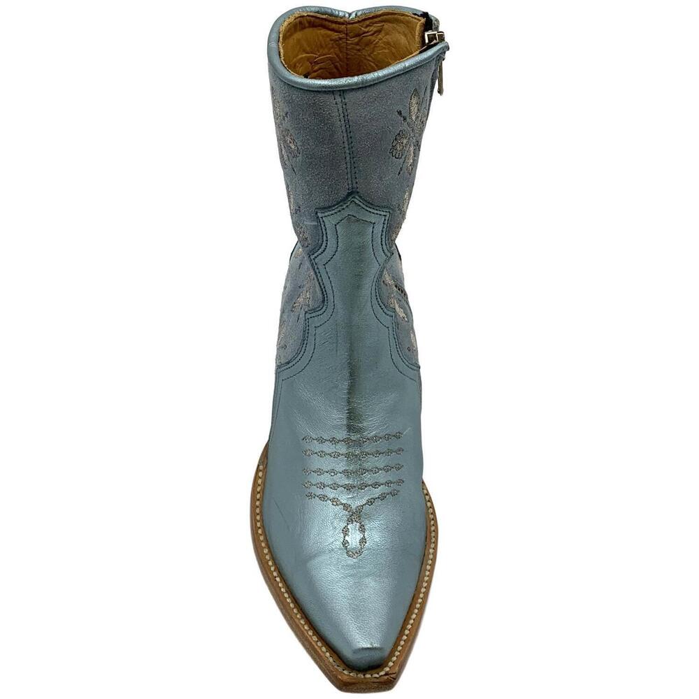 Old Gringo Women's Blyn Western Boots Metallic Blue - Medium - Picture 2 of 3